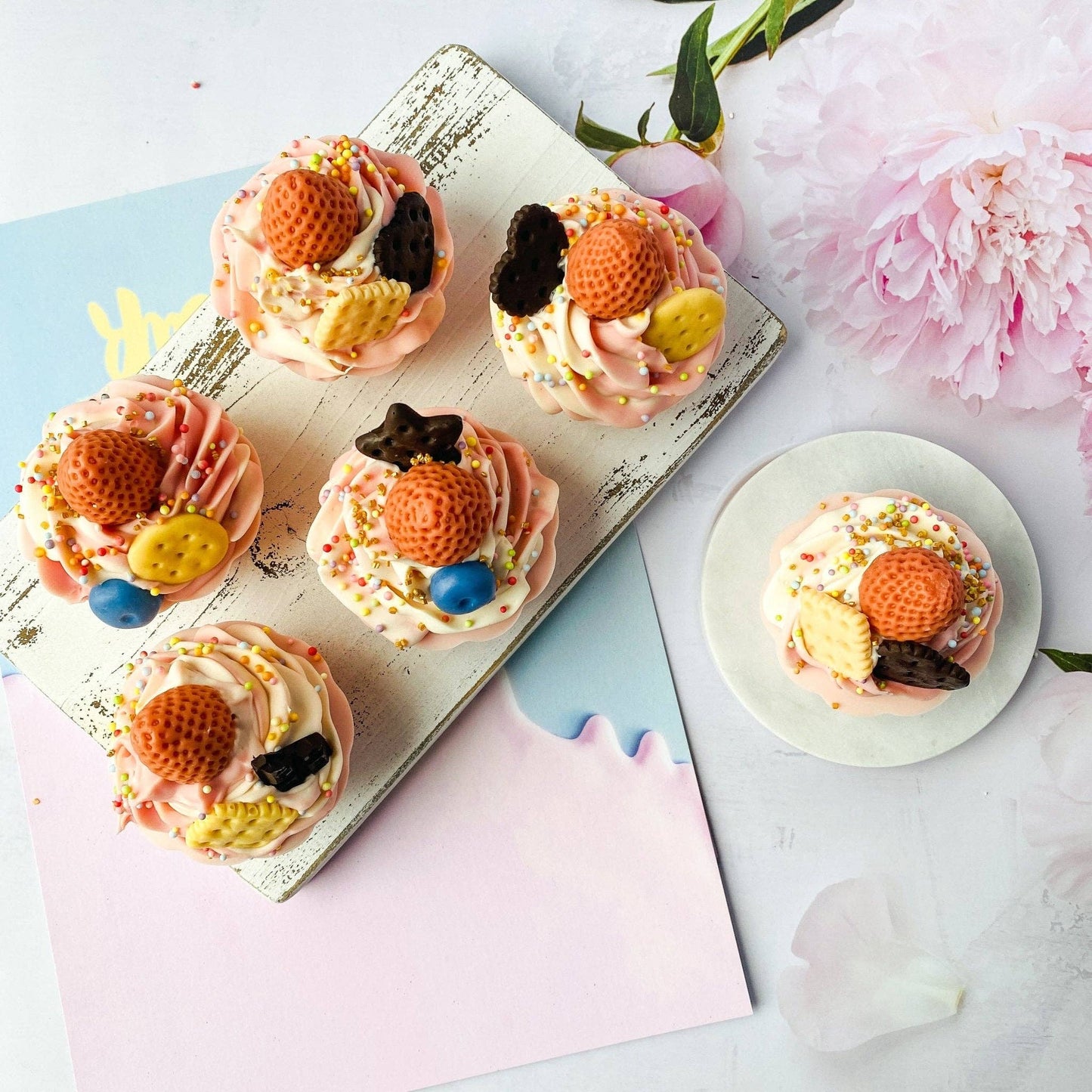 Handmade Australian Artisan Soap - Cupcake & Smiles - The Christmas Shoppe