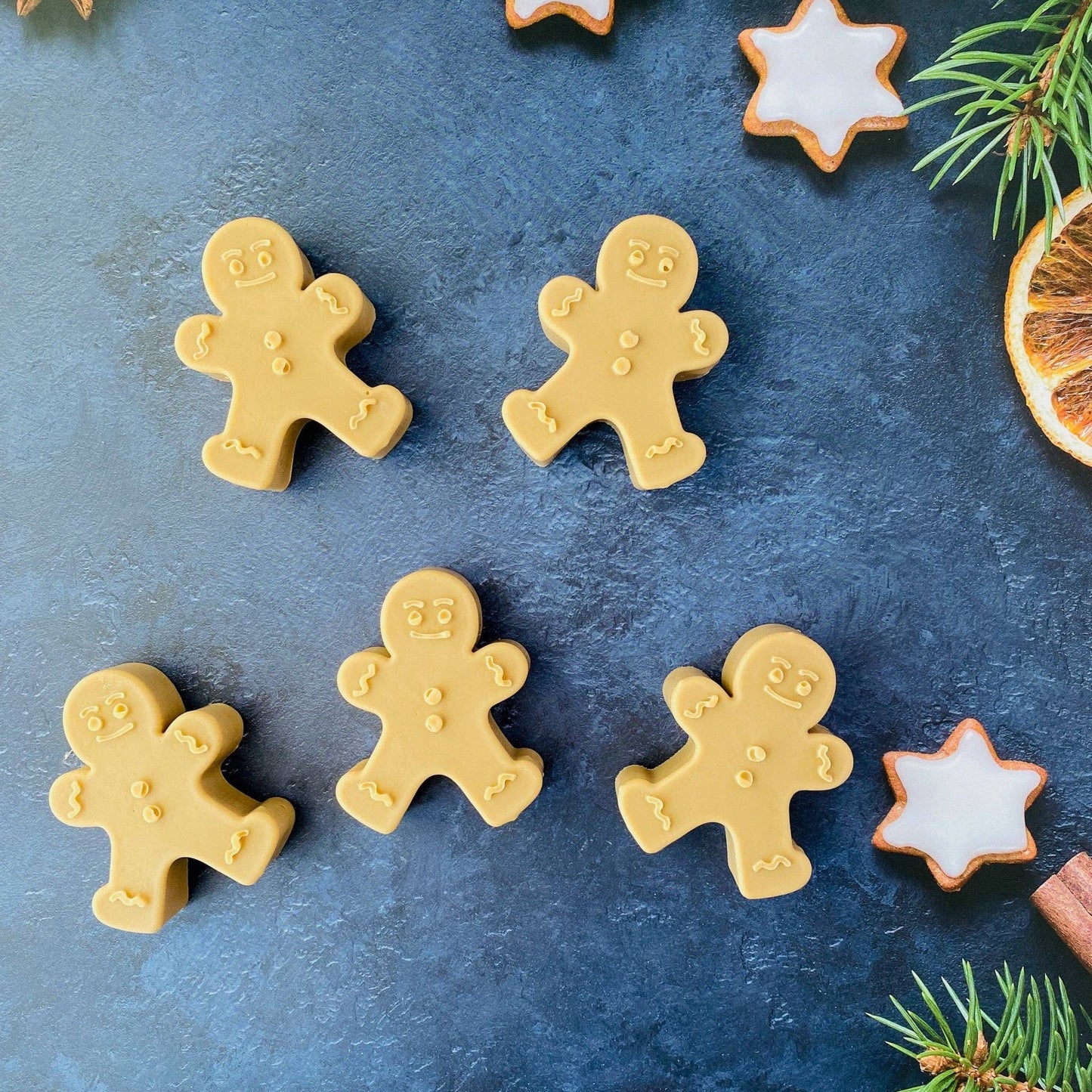 Handmade Australian Artisan Christmas Soap - Gingerbread Man - The Christmas Shoppe