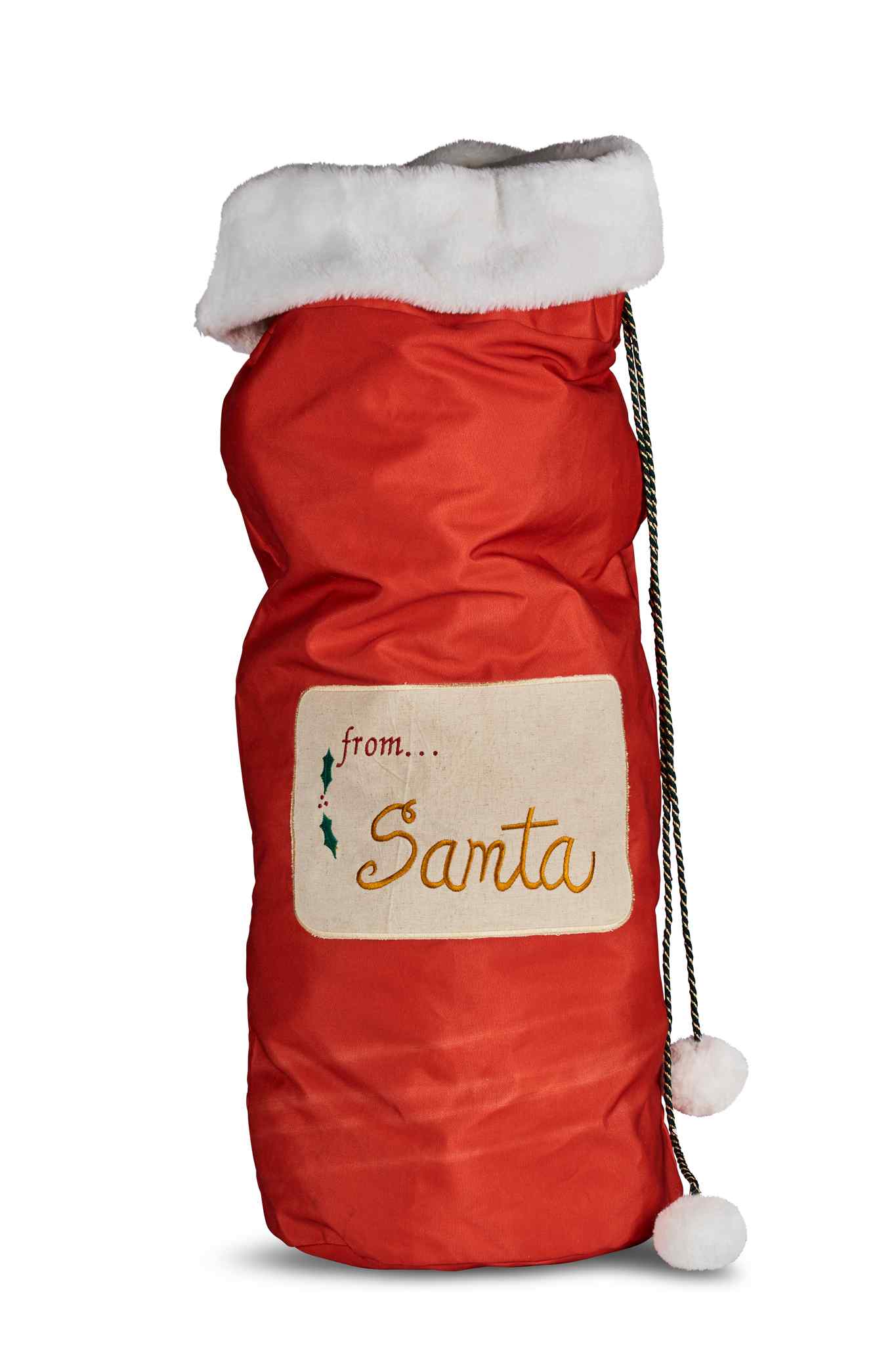 Red Christmas Santa Claus Sack - The Christmas Shoppe