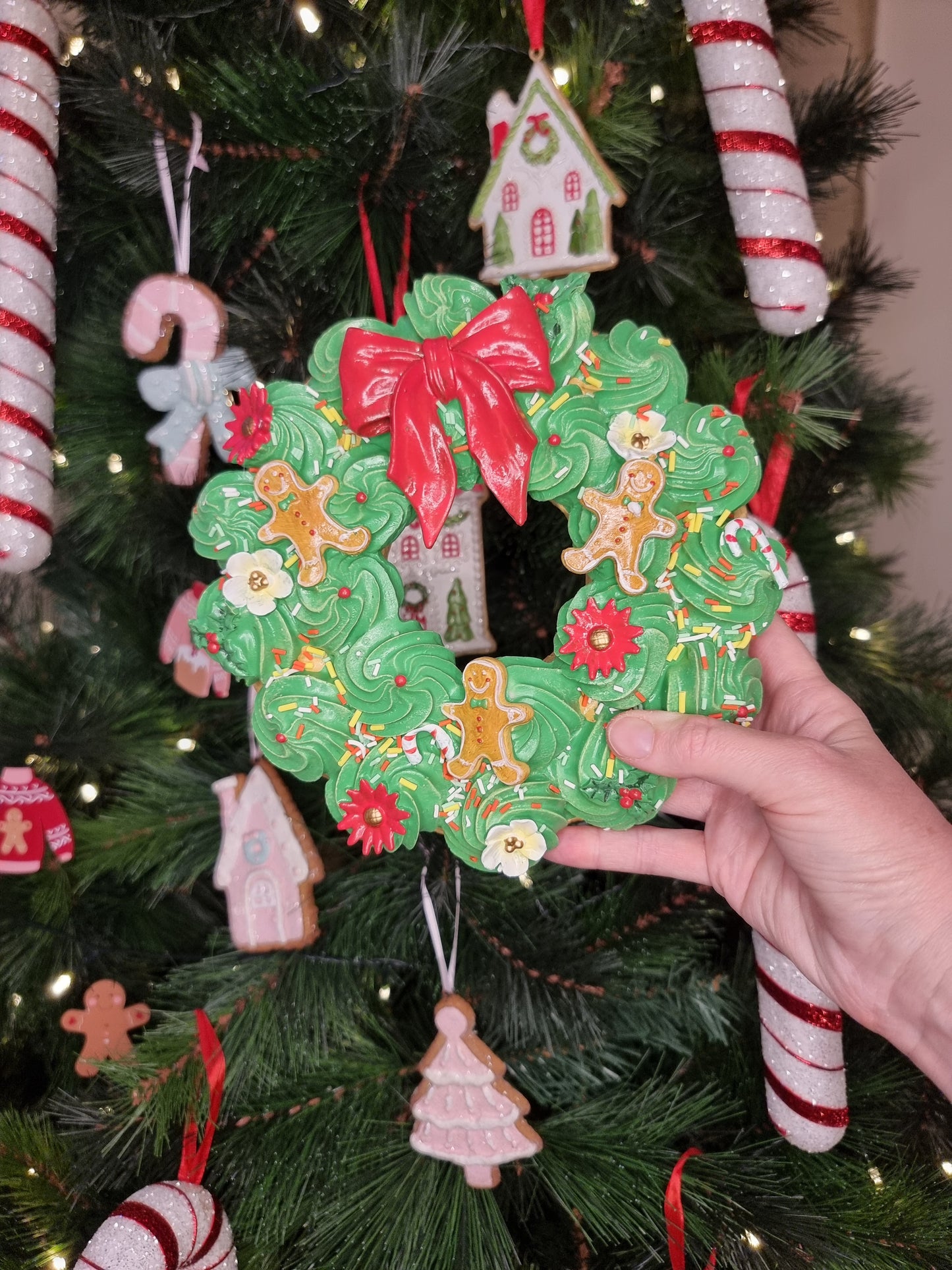 Sprinkles Green Wreath