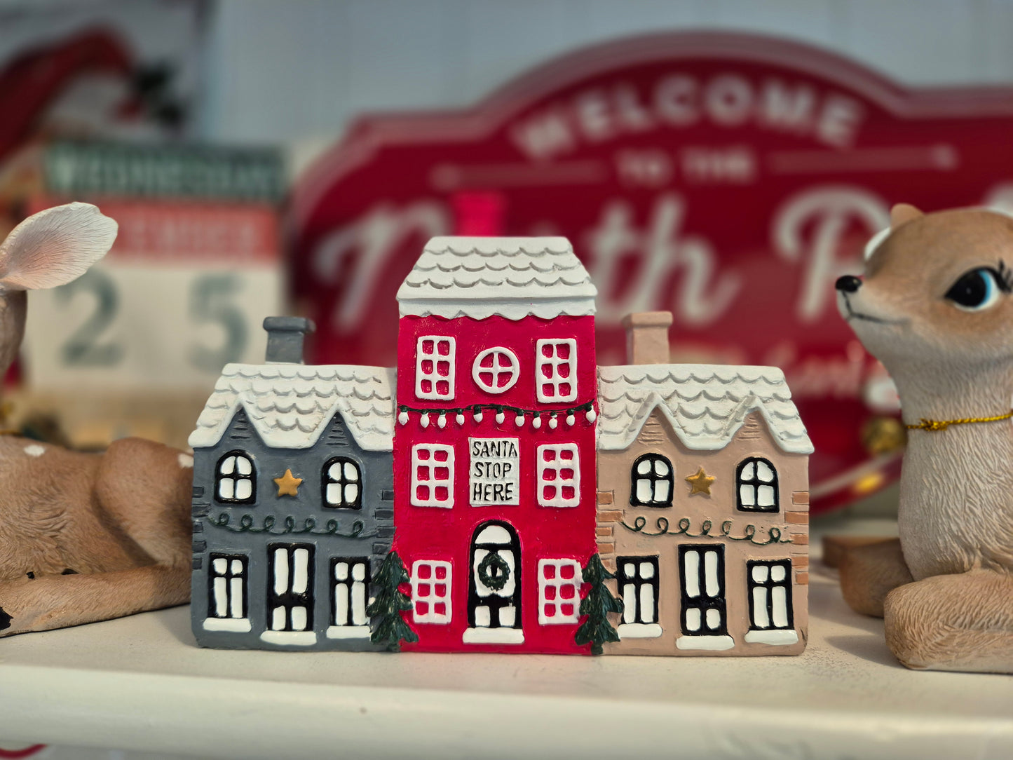 Christmas Village Incense Burner