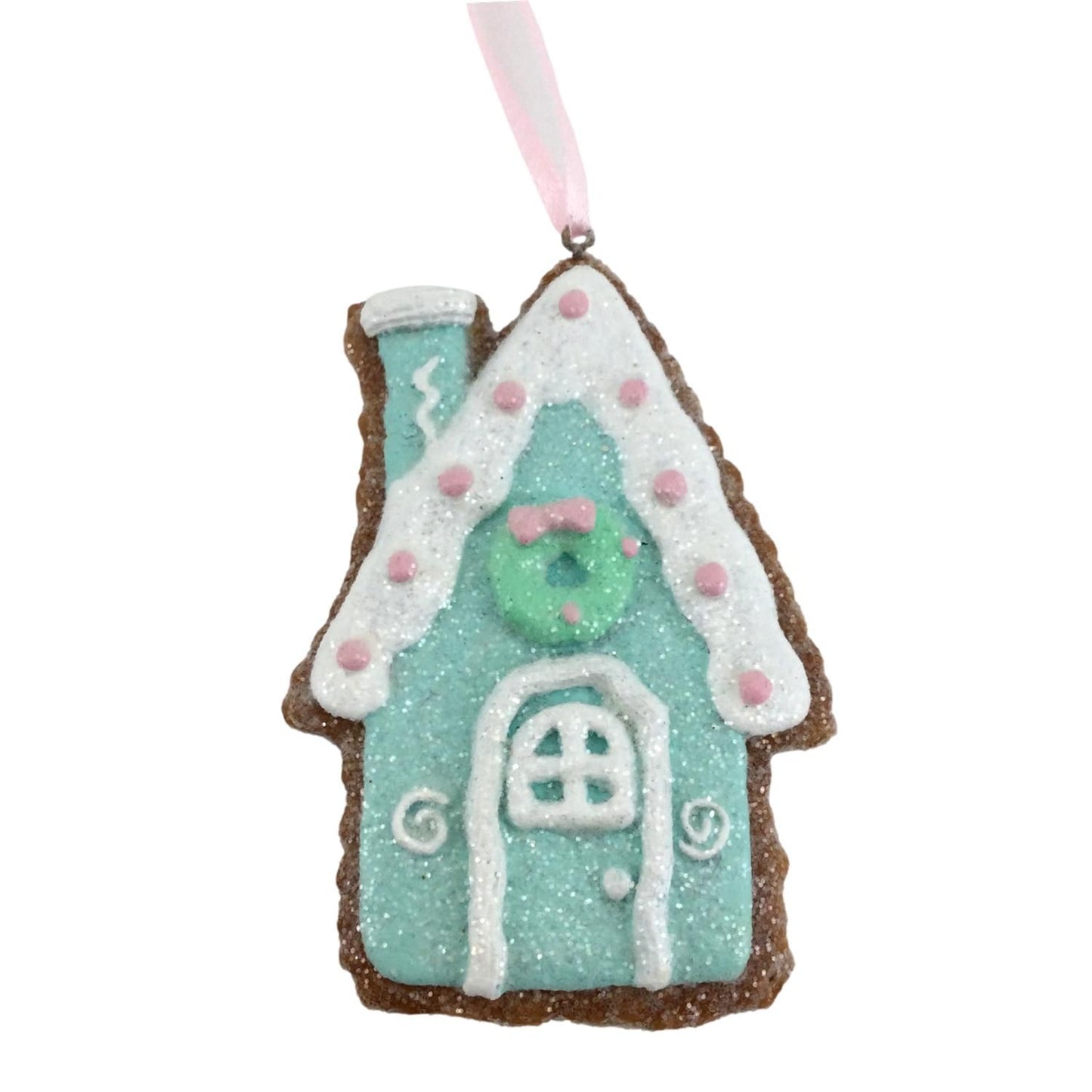 Mint House Hanging Ornament - The Christmas Shoppe
