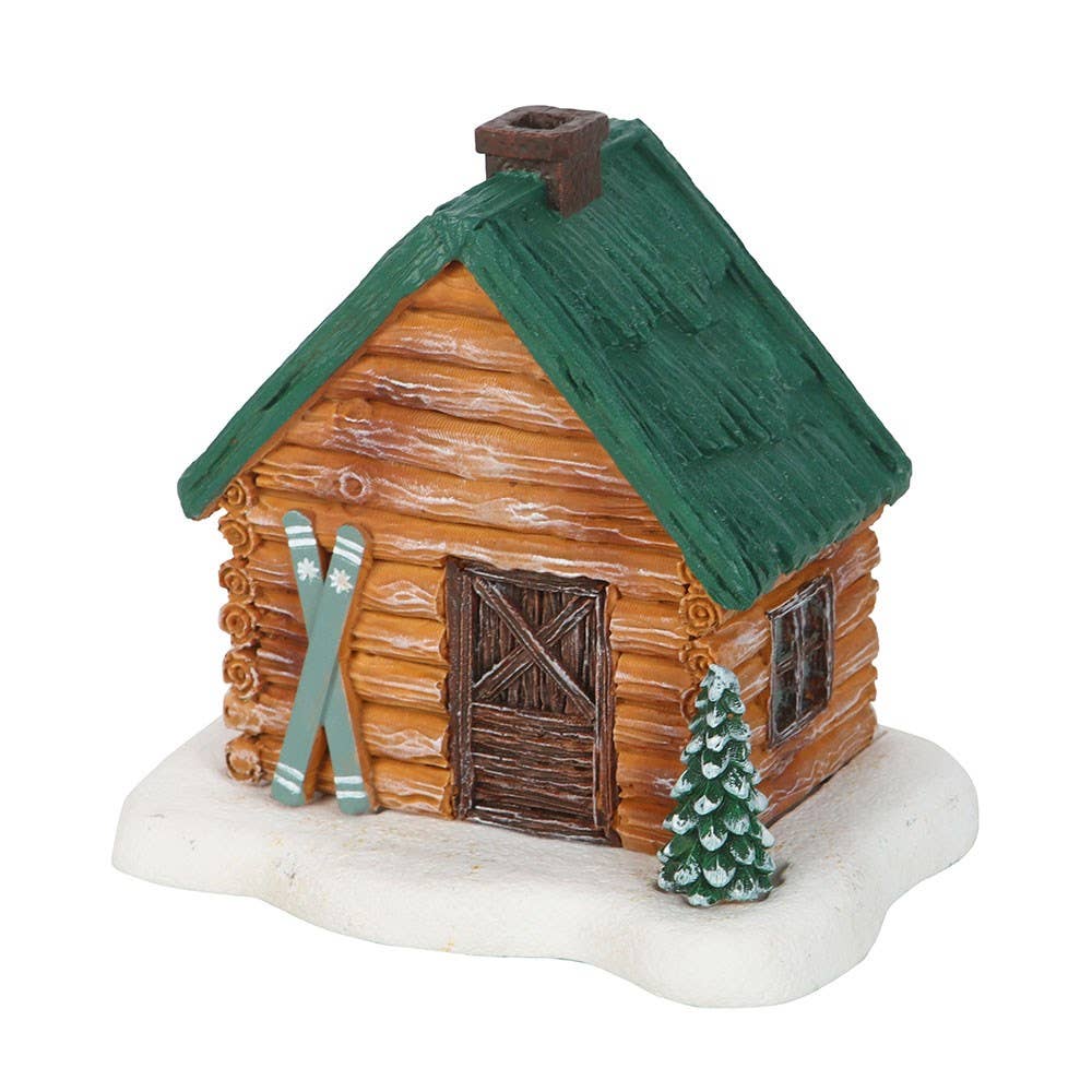 Cabin Ski Chalet Incense Cone Holder - PRE ORDER September 2026 Arrival - The Christmas Shoppe