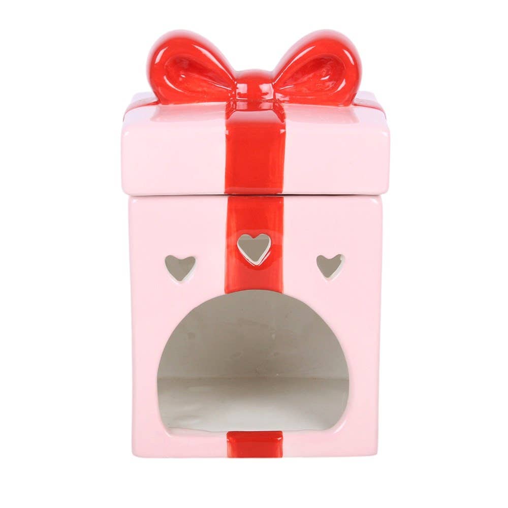 Pink Present Oil Burner - PRE ORDER September 2026 Arrival - The Christmas Shoppe