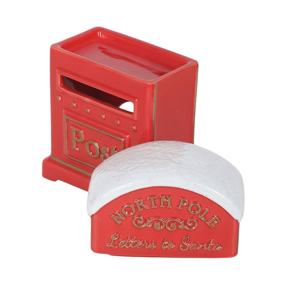 Letters to Santa Christmas Post Box Oil Burner - PRE ORDER September 2026 Arrival - The Christmas Shoppe