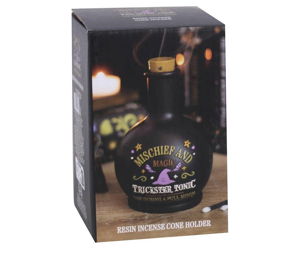 Mischief and Magic Potion Bottle Incense Cone Holder - PRE ORDER September 2026 Arrival - The Christmas Shoppe