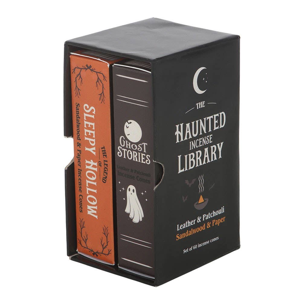 Haunted Library Incense 60 Cones Gift Pack - PRE ORDER September 2026 Arrival - The Christmas Shoppe