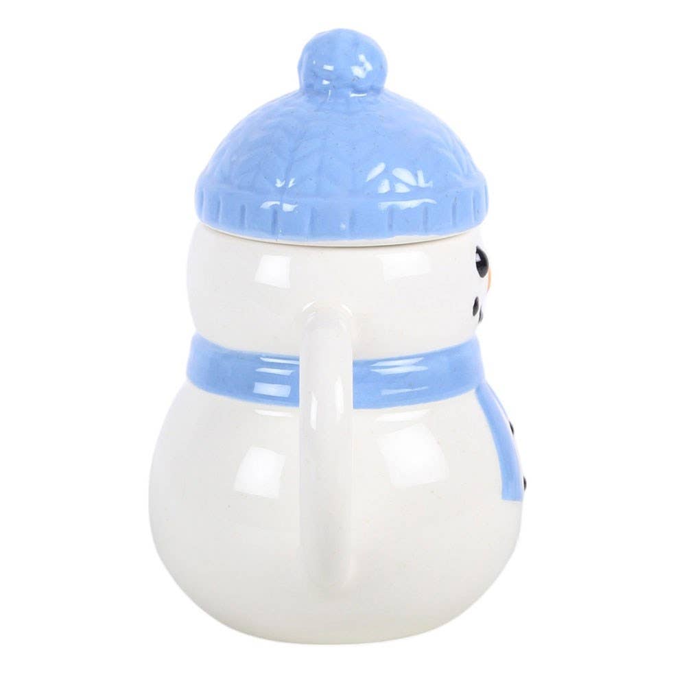 Winter Snowman Lidded Mug - PRE ORDER September 2026 Arrival - The Christmas Shoppe