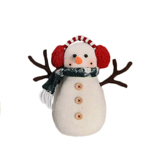 Snowman With Earmuff