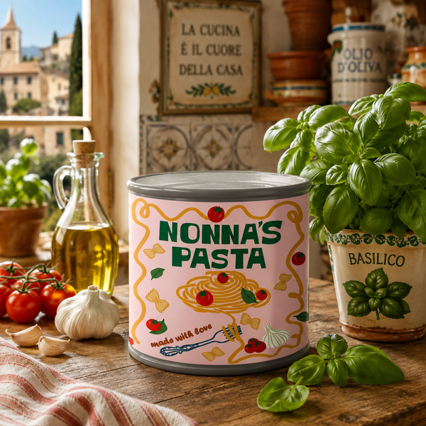 Nonna's Pasta Can Planter