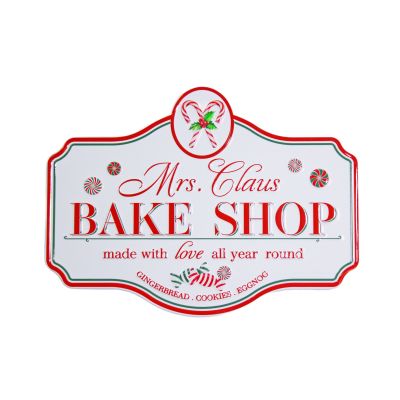 Mrs Claus Bake Shop Sign - The Christmas Shoppe