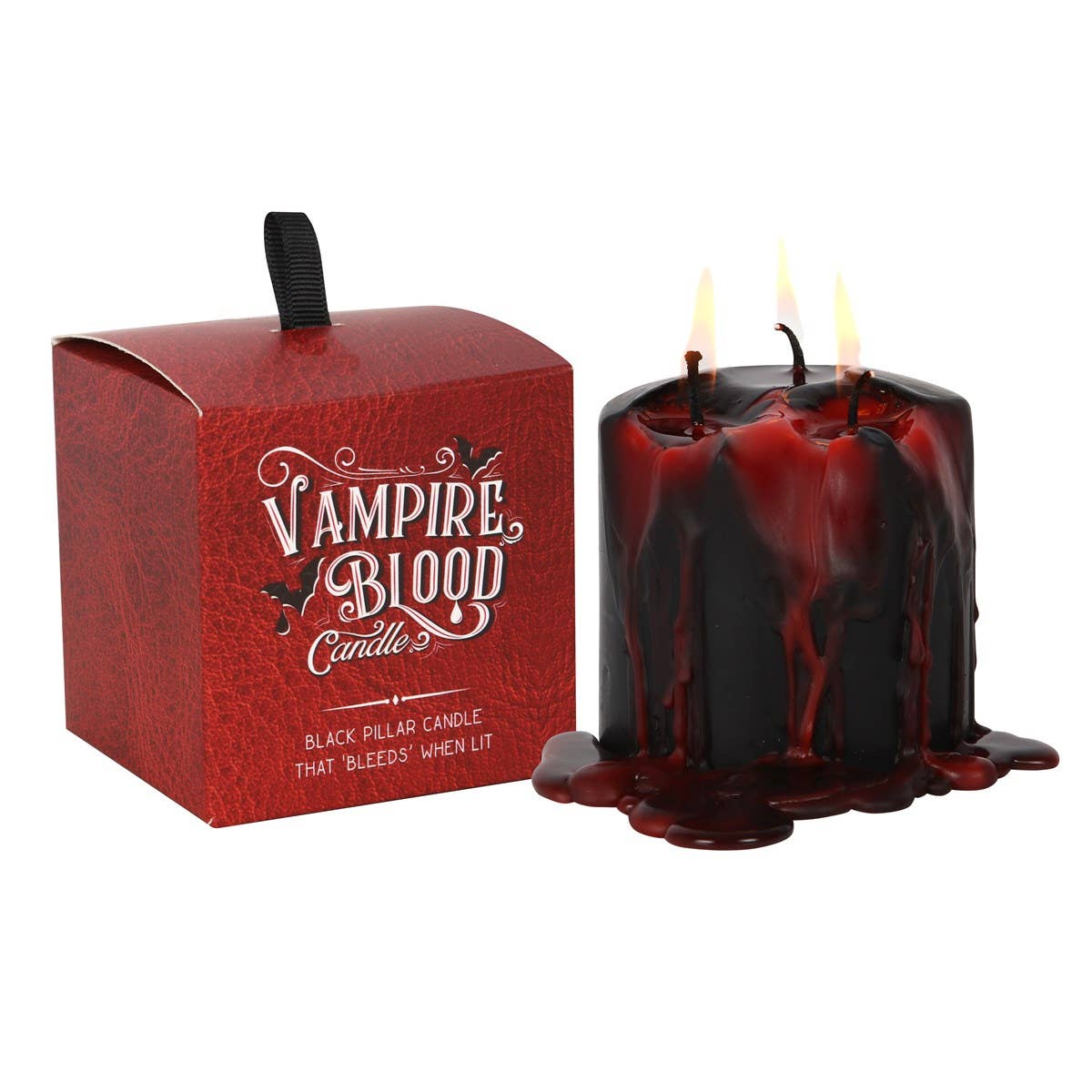 Vampire Blood Small Pillar Candle - PRE ORDER September 2026 Arrival - The Christmas Shoppe