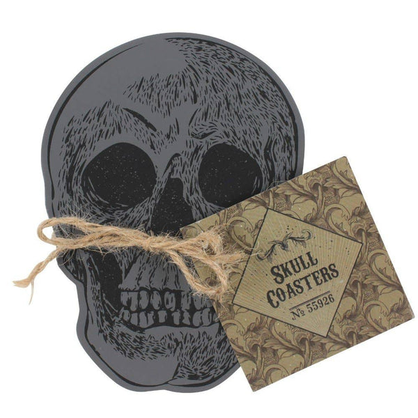 Skull Coasters - PRE ORDER September 2026 Arrival - The Christmas Shoppe