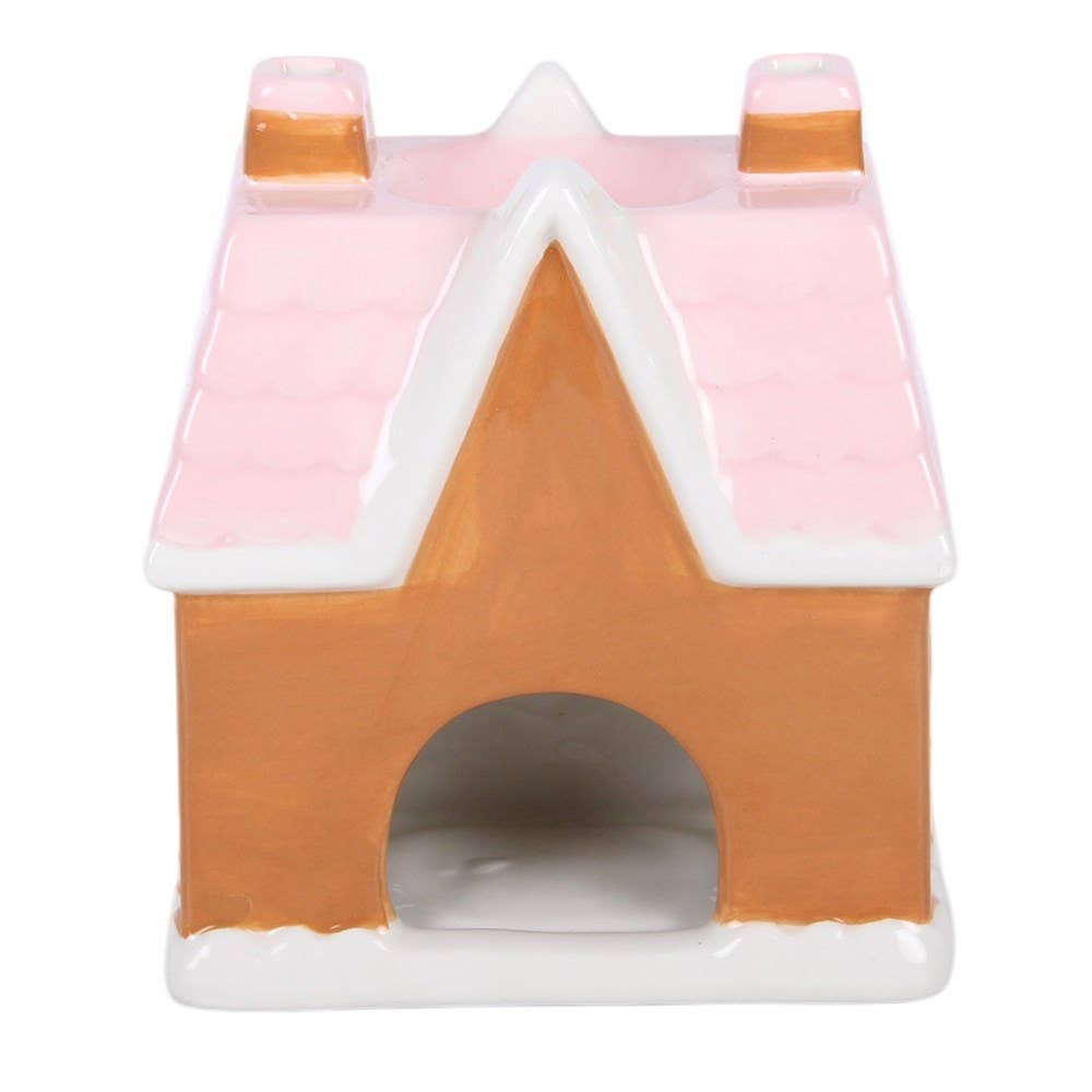 Sugarplum Gingerbread House Oil Burner and Wax Warmer - PRE ORDER September 2026 Arrival - The Christmas Shoppe