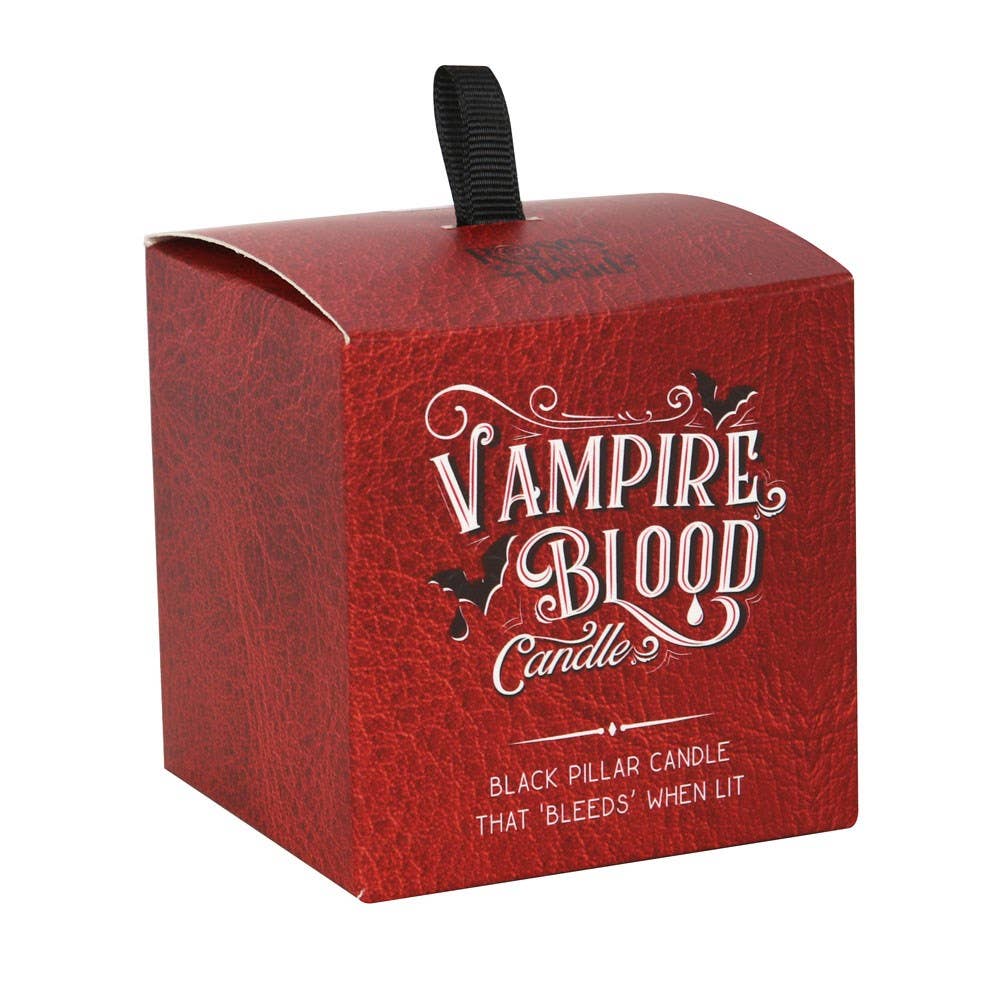 Vampire Blood Small Pillar Candle - PRE ORDER September 2026 Arrival - The Christmas Shoppe