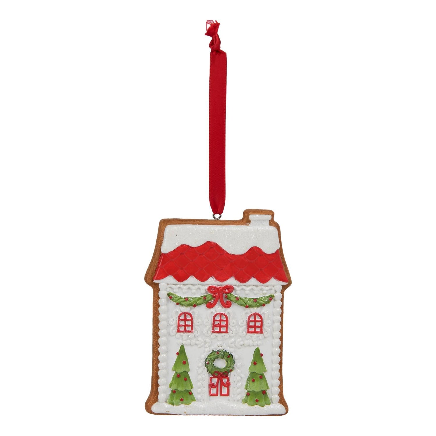 Gingerbread House Hanging Ornament - The Christmas Shoppe