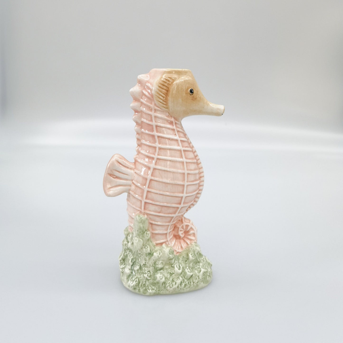 Reef Seahorse Vase Pink - The Christmas Shoppe